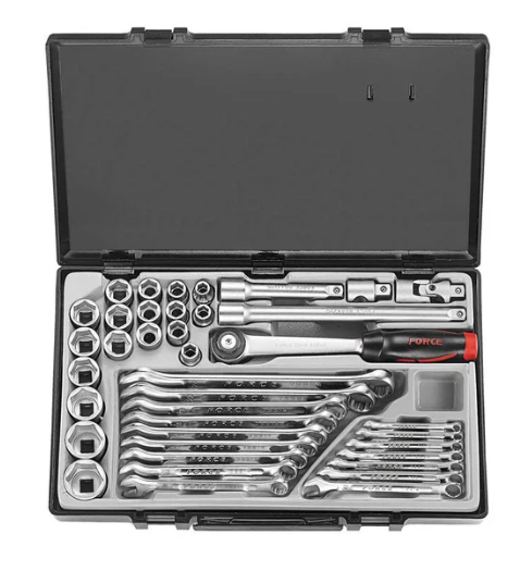 FORCE 39PC 1/2"DR. CABINBOX 6PT. SET (10-32MM)