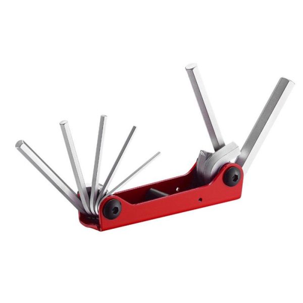 FORCE 7PC HEX KEY (FOLDING) (SAE) 1/16"-1/4"