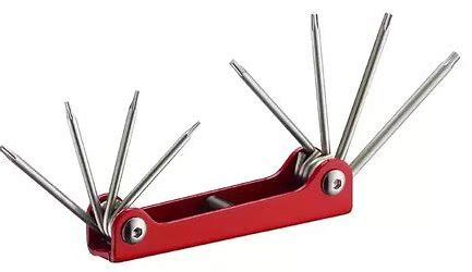 FORCE 8PC STAR KEY SET (FOLDING) T5-T20