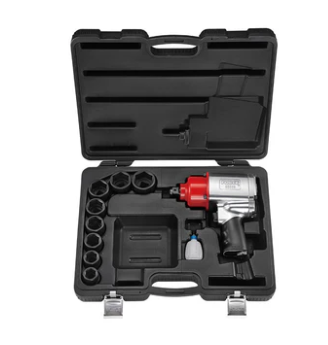 FORCE 10PCs 3/4"dr Impact Wrench Socket Set