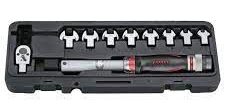 FORCE 10PC HEAD-INTERCHAGEABLE TORQUE WRENCH & SPANNER SET
