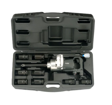 FORCE 10PC 1"DR. IMPACT WRENCH & SOCKET SET 27-41MM (80MML)