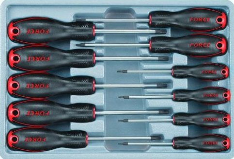 11PC STAR TAMPERPROOF SCREWDRIVER SET T6H-T40