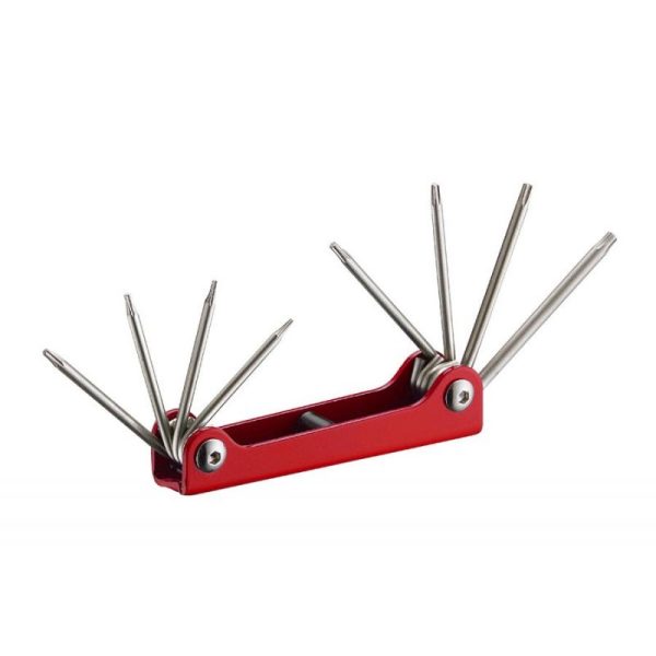 FORCE 8PC STAR TAMPERPROOF KEY SET (FOLDING) T5H-T20H