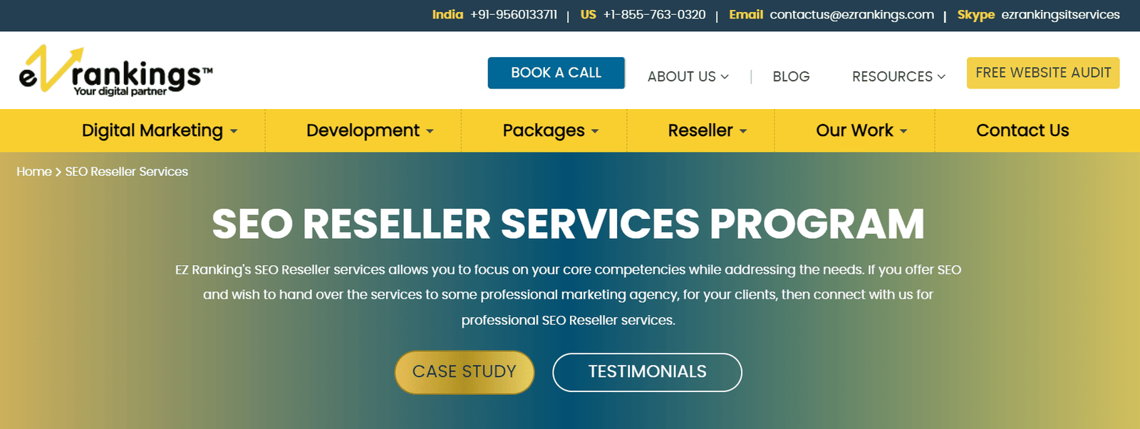 EZ Rankings - SEO Reseller